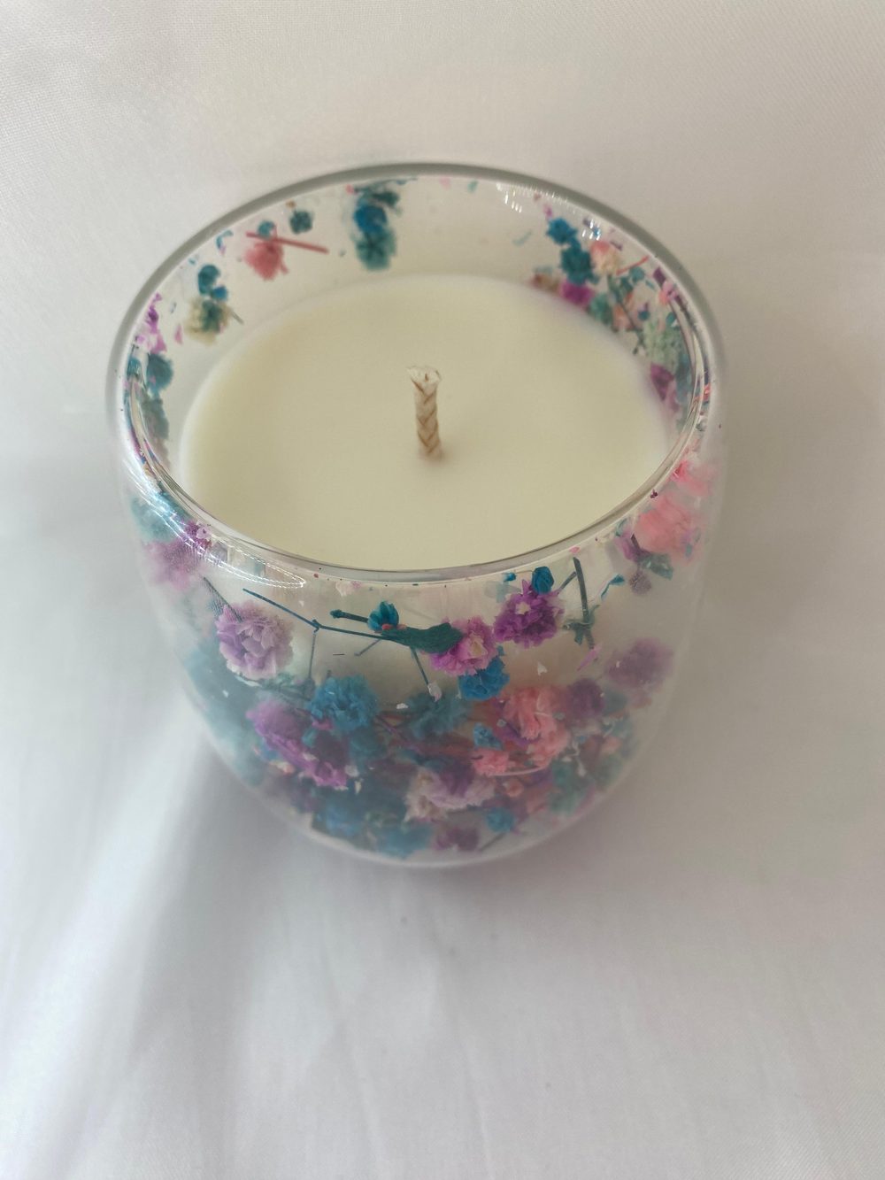 Meadow botanical candle