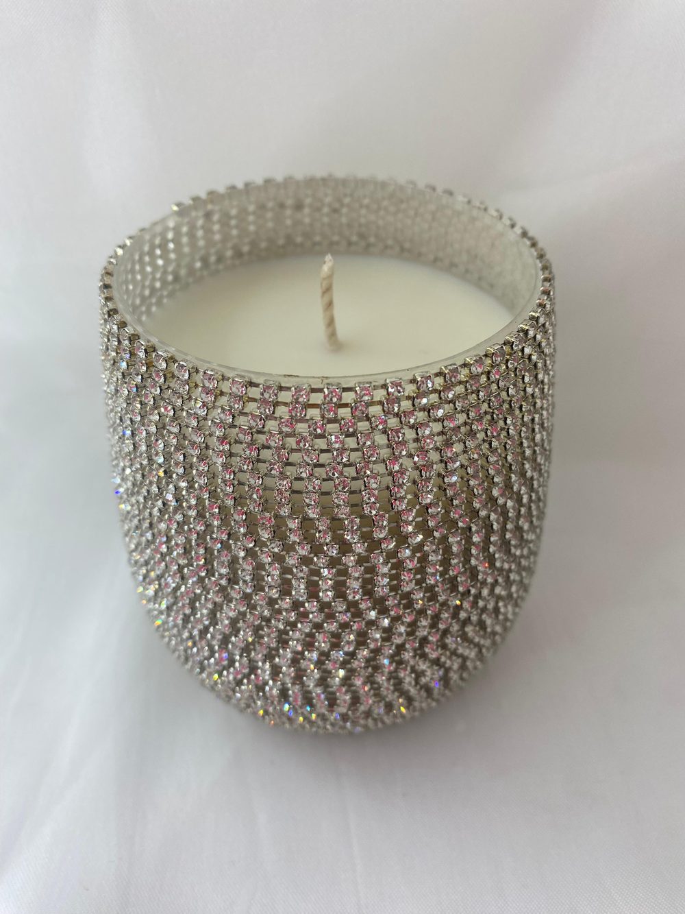 Diamanté keepsake candle