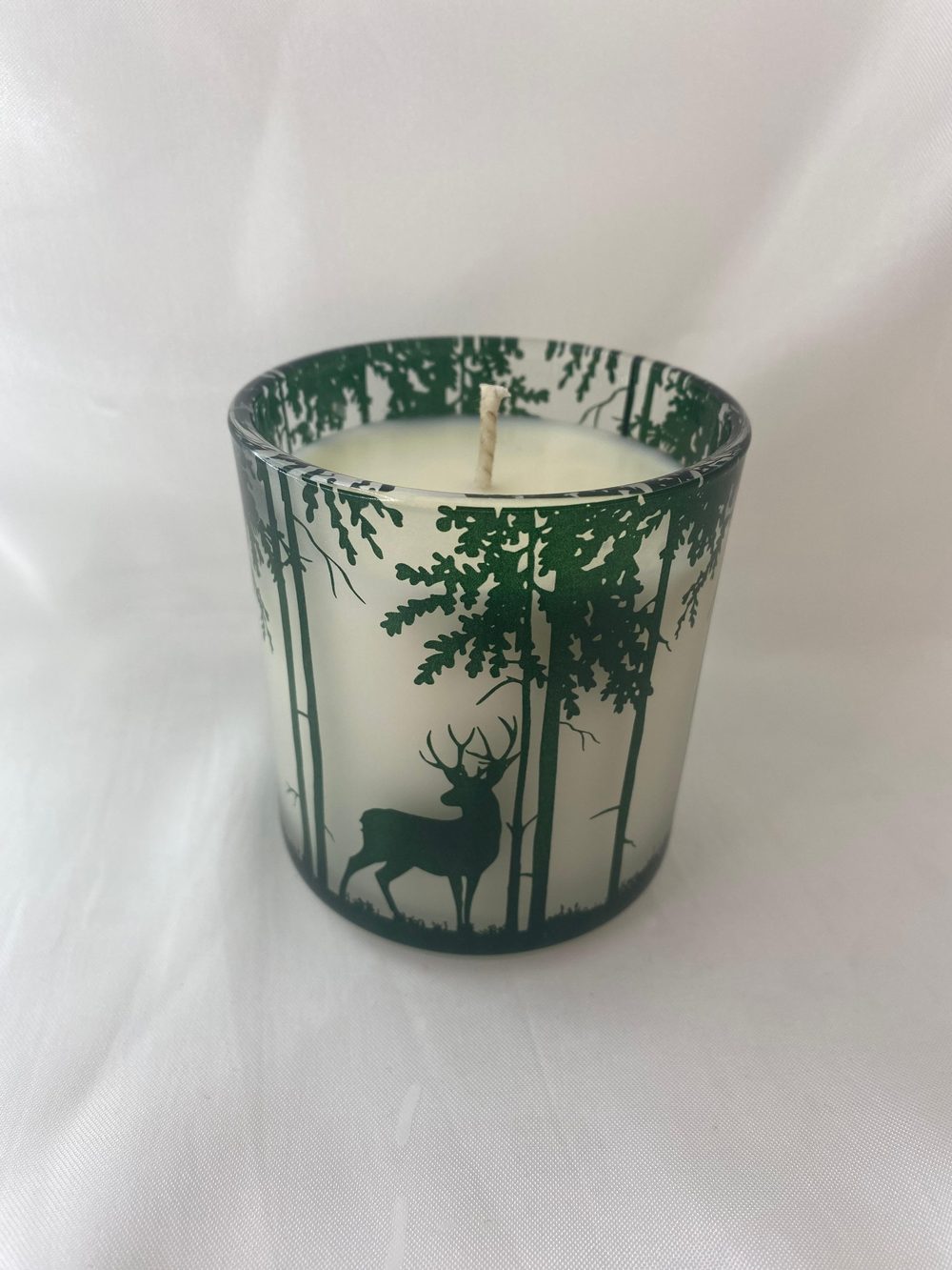Green Stag keepsake candle