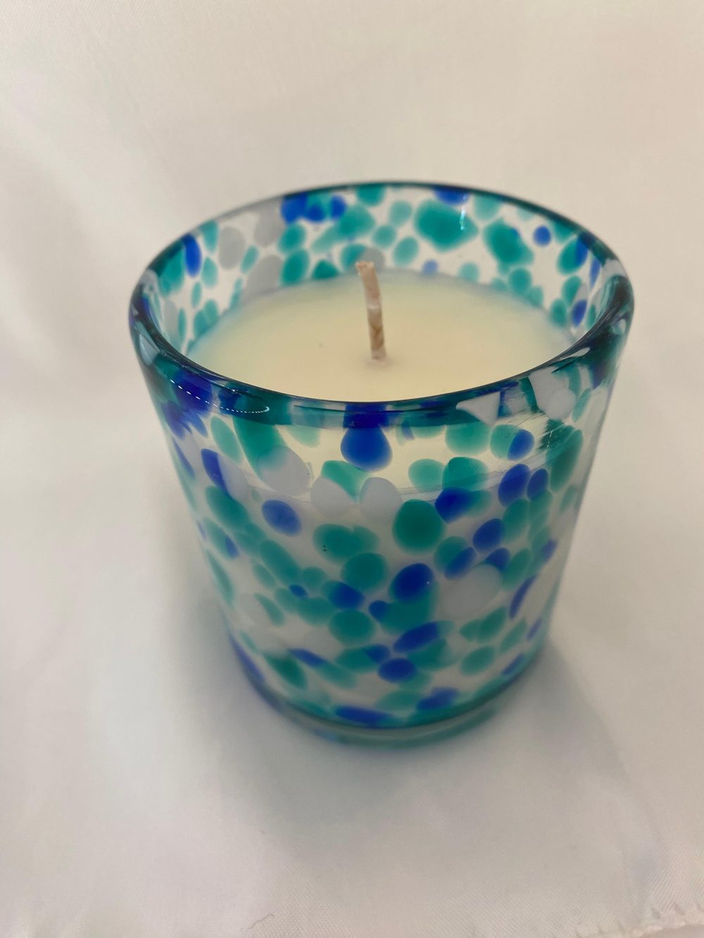 Ocean speckle candle